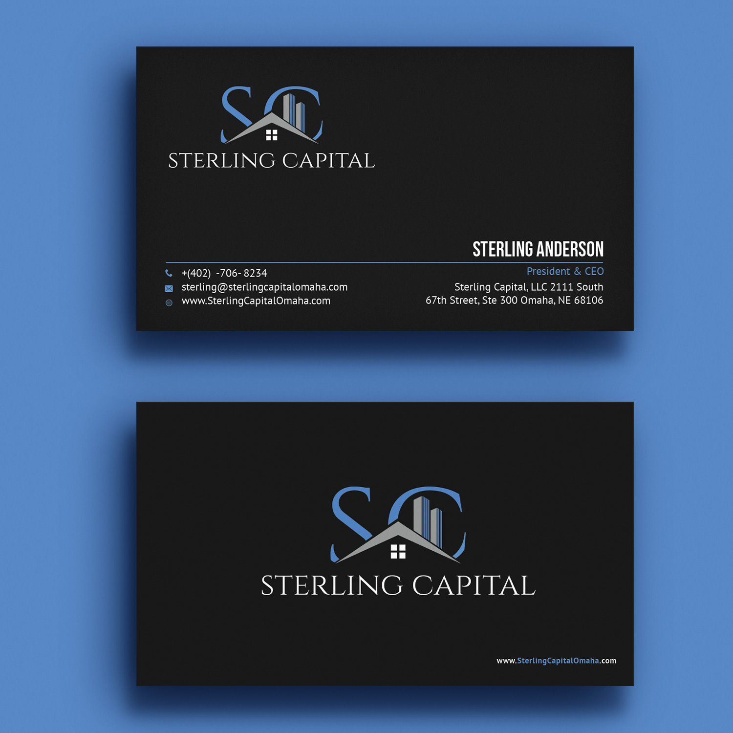 Business Card Design by Sujan4art for Overbrook Properties, LLC | Design #20072632