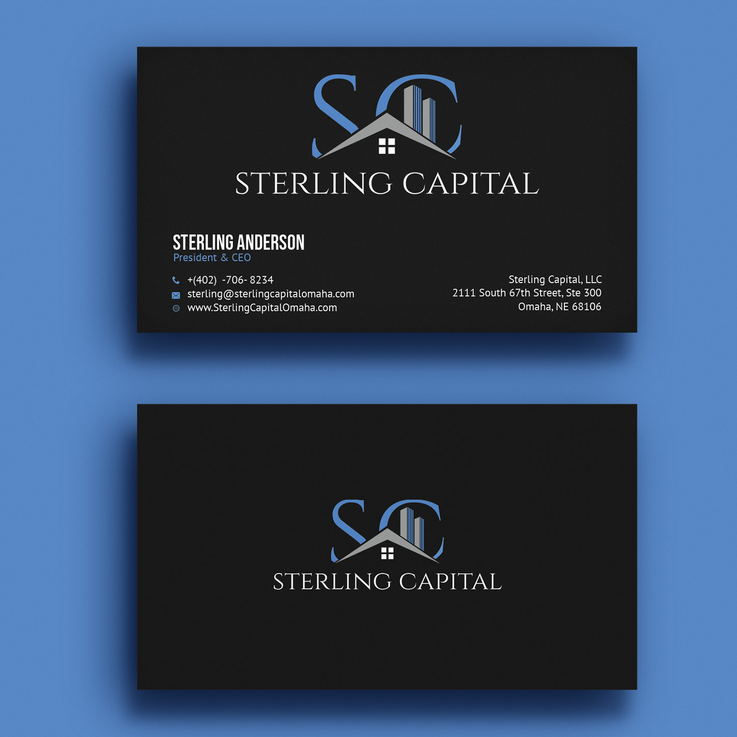 Business Card Design by Sujan4art for Overbrook Properties, LLC | Design #20072633