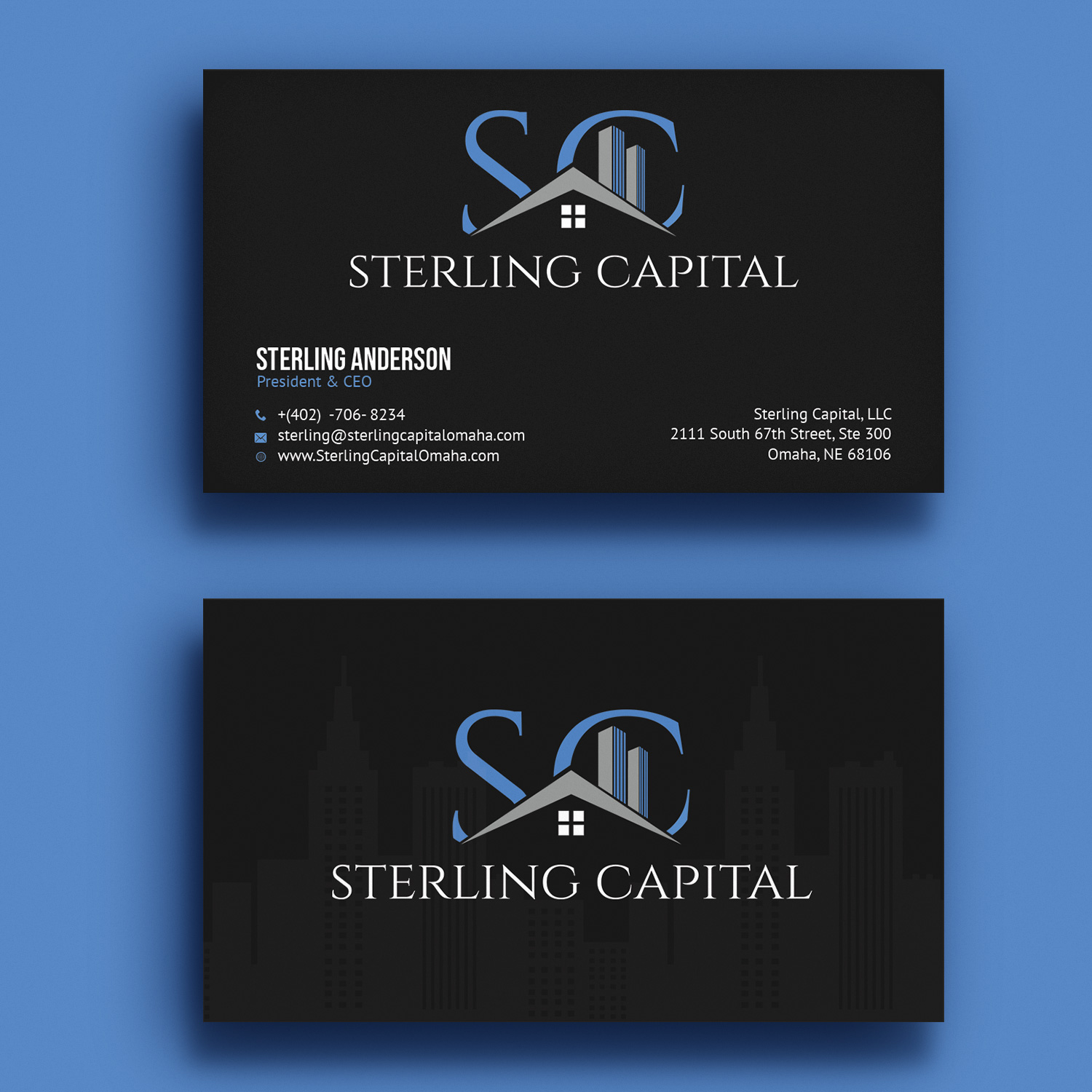 Business Card Design by Sujan4art for Overbrook Properties, LLC | Design #20072647