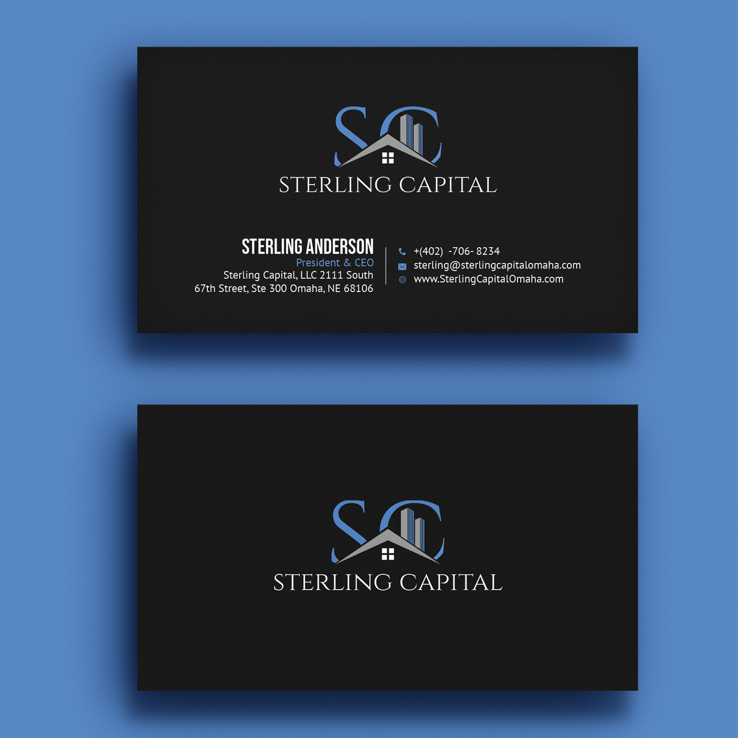 Business Card Design by Sujan4art for Overbrook Properties, LLC | Design #20072655