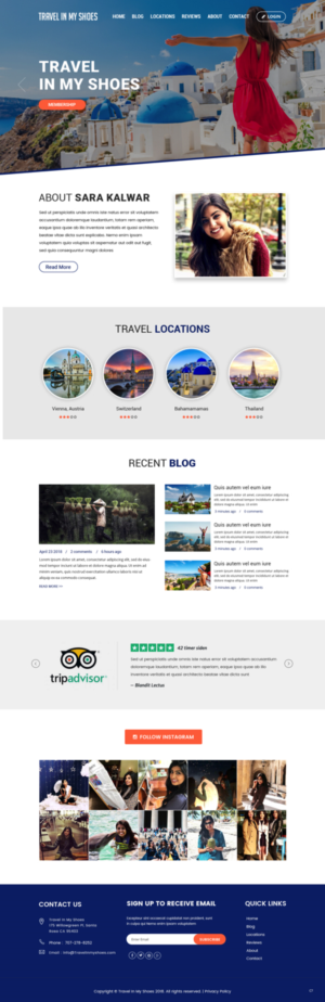 Web Design by pb for this project | Design: #20083468