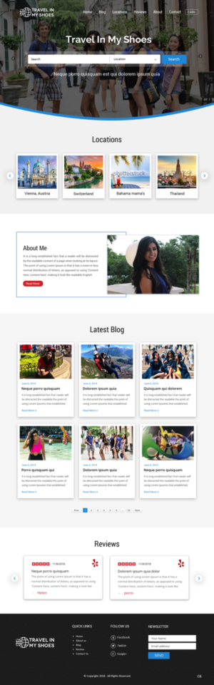 Web Design by pb for this project | Design: #20083469