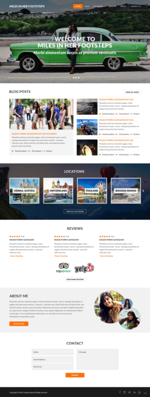 Web Design by pb for this project | Design: #20083470