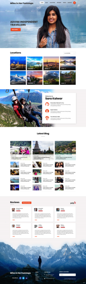 Web Design by pb for this project | Design: #20083477
