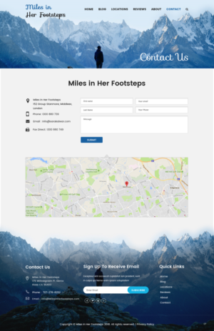 Web Design by pb for this project | Design: #20149195