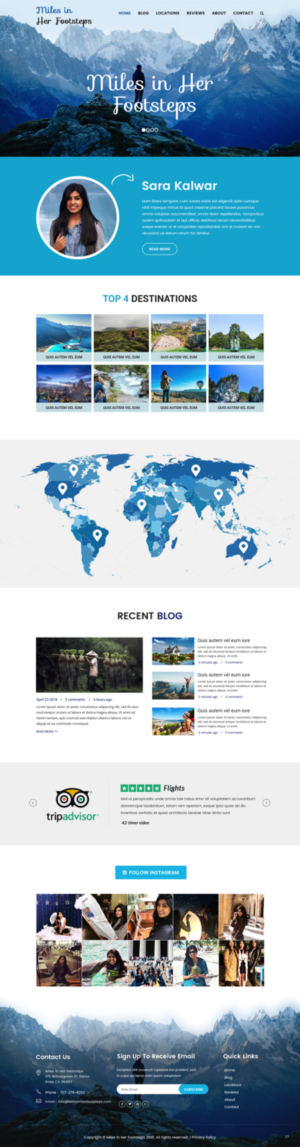 Web Design by pb for this project | Design: #20149196