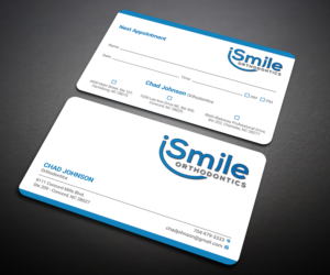 Business Card Design by Designers Hub for Chad Johnson Orthodontics | Design: #20059659