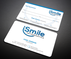 Business Card Design by Designers Hub for Chad Johnson Orthodontics | Design: #20063772