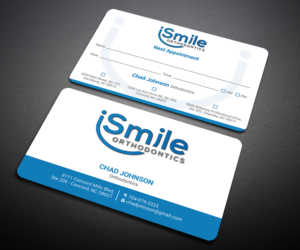Business Card Design by Designers Hub for Chad Johnson Orthodontics | Design: #20063775