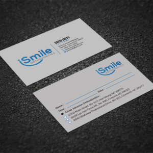 Design de Carte de Visite par Sujan4art pour Chad Johnson Orthodontics | Design : #20063370