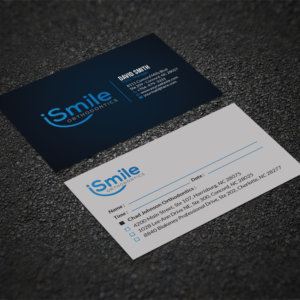Design de Carte de Visite par Sujan4art pour Chad Johnson Orthodontics | Design : #20063380
