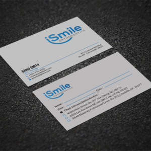 Design de Carte de Visite par Sujan4art pour Chad Johnson Orthodontics | Design : #20063384