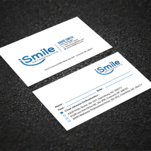 Design de Carte de Visite par Sujan4art pour Chad Johnson Orthodontics | Design : #20063407