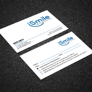 Design de Carte de Visite par Sujan4art pour Chad Johnson Orthodontics | Design : #20063409