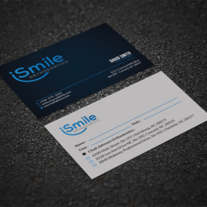 Design de Carte de Visite par Sujan4art pour Chad Johnson Orthodontics | Design : #20063412
