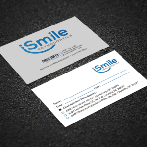 Design de Carte de Visite par Sujan4art pour Chad Johnson Orthodontics | Design : #20063418
