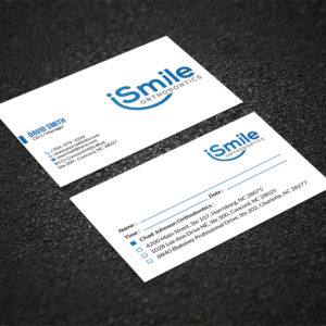 Diseño de Tarjeta de Presentación por Sujan4art para Chad Johnson Orthodontics | Diseño: #20063421