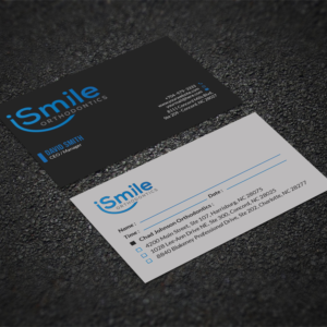 Diseño de Tarjeta de Presentación por Sujan4art para Chad Johnson Orthodontics | Diseño: #20063431