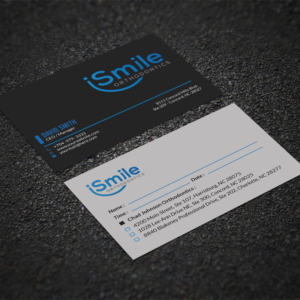 Diseño de Tarjeta de Presentación por Sujan4art para Chad Johnson Orthodontics | Diseño: #20063436