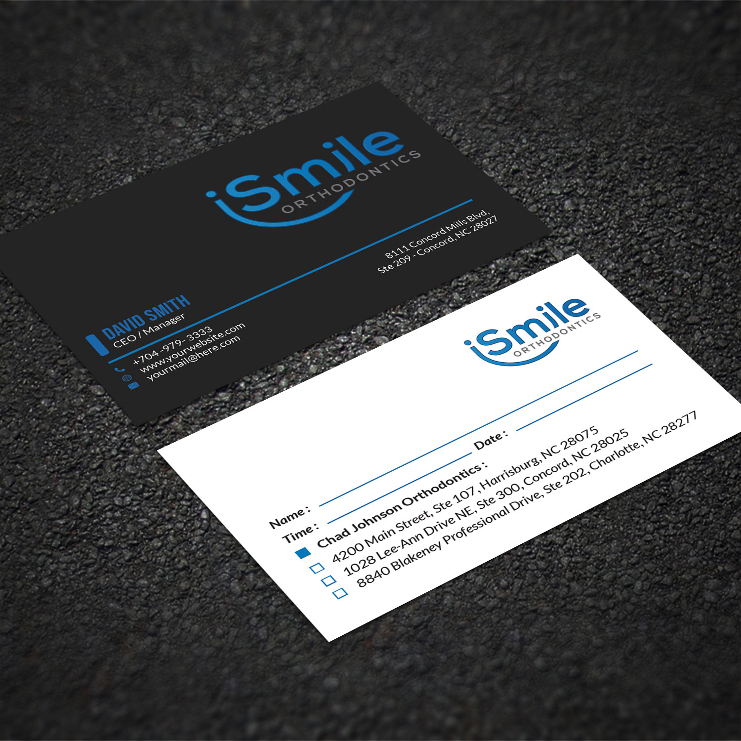 Business Card Design by Sujan4art for Chad Johnson Orthodontics | Design #20063437