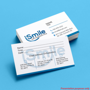Diseño de Tarjeta de Presentación por JanuX para Chad Johnson Orthodontics | Diseño #20058235