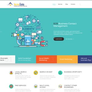 WordPress-Design von Asasi für Acme Data | Design: #20121377