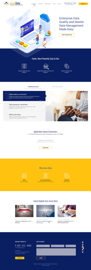 WordPress-Design von Ved Web Services für Acme Data | Design #20082070