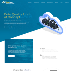 Wordpress Design by dheeru46 for Acme Data | Design: #20110193