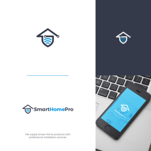 Smart Home Pro or Smart Home Professional. With Icons described in the description.  | Logo Design by JohnM.