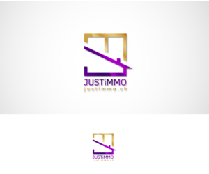 nothing or my url : justimmo.ch | Logo-Design von Anekaa