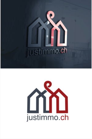 Logo Design by nutu for just immo sarl | Design: #20066966