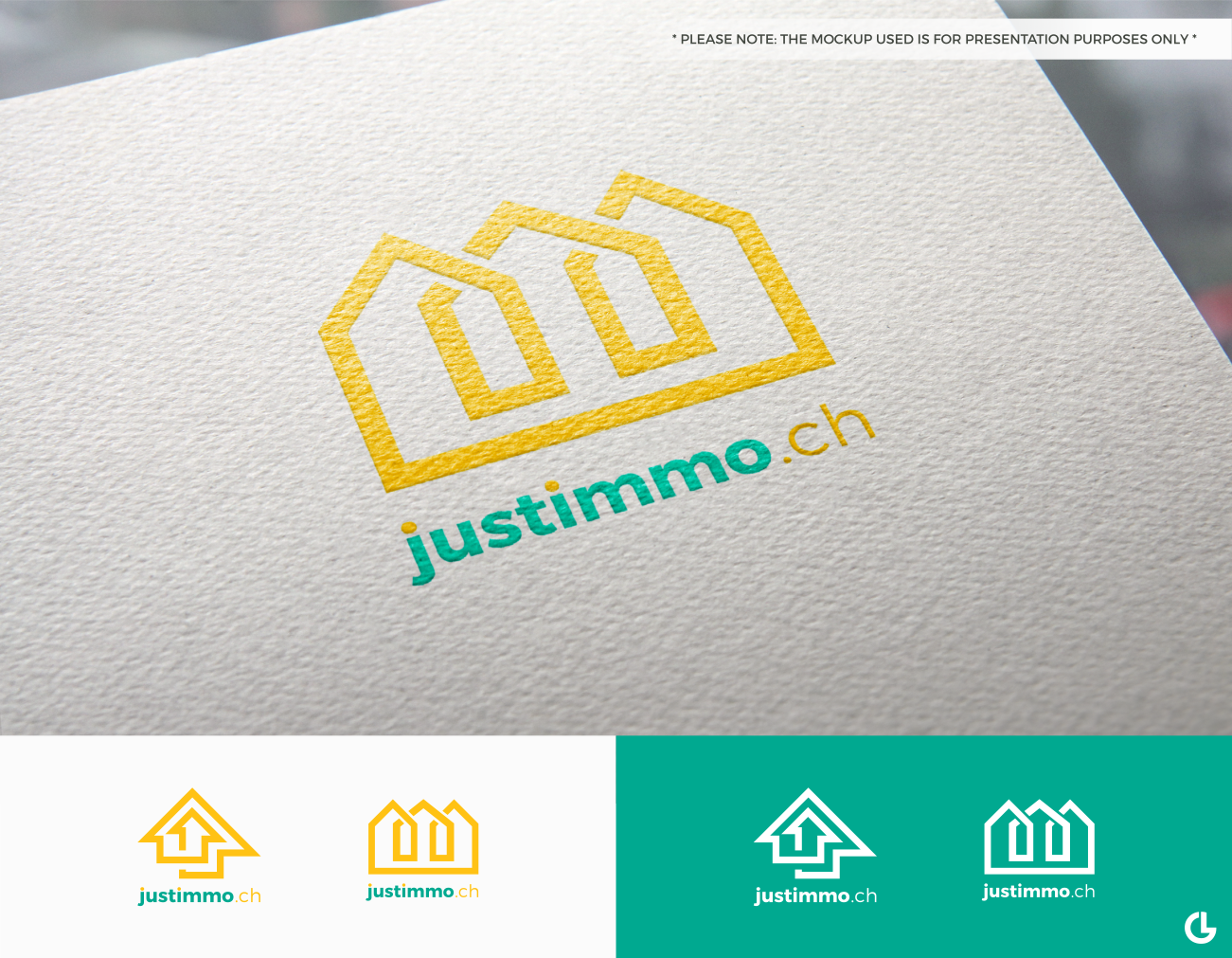 Diseño de Logo por R!CKY para just immo sarl | Diseño #20105055