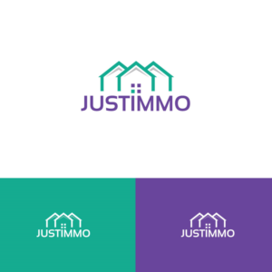 Logo Design by ecorokerz for just immo sarl | Design #20068338
