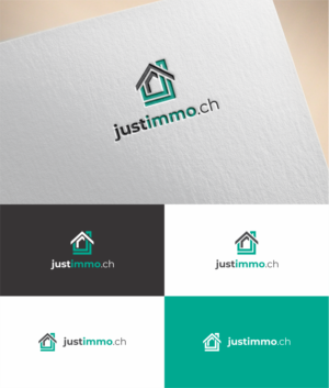 Logo Design by MKR for just immo sarl | Design: #20065148
