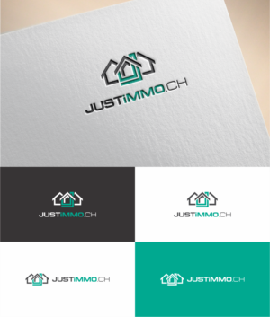 Logo Design by MKR for just immo sarl | Design: #20065150