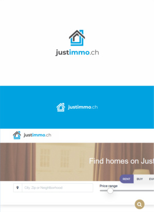Logo Design by MKR for just immo sarl | Design: #20066976