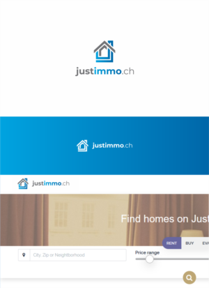 Logo Design by MKR for just immo sarl | Design: #20066977