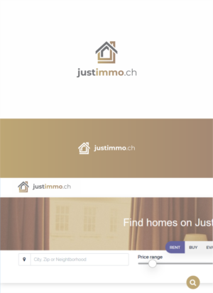 Logo Design by MKR for just immo sarl | Design: #20066978