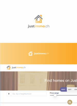 Logo Design by MKR for just immo sarl | Design: #20066979