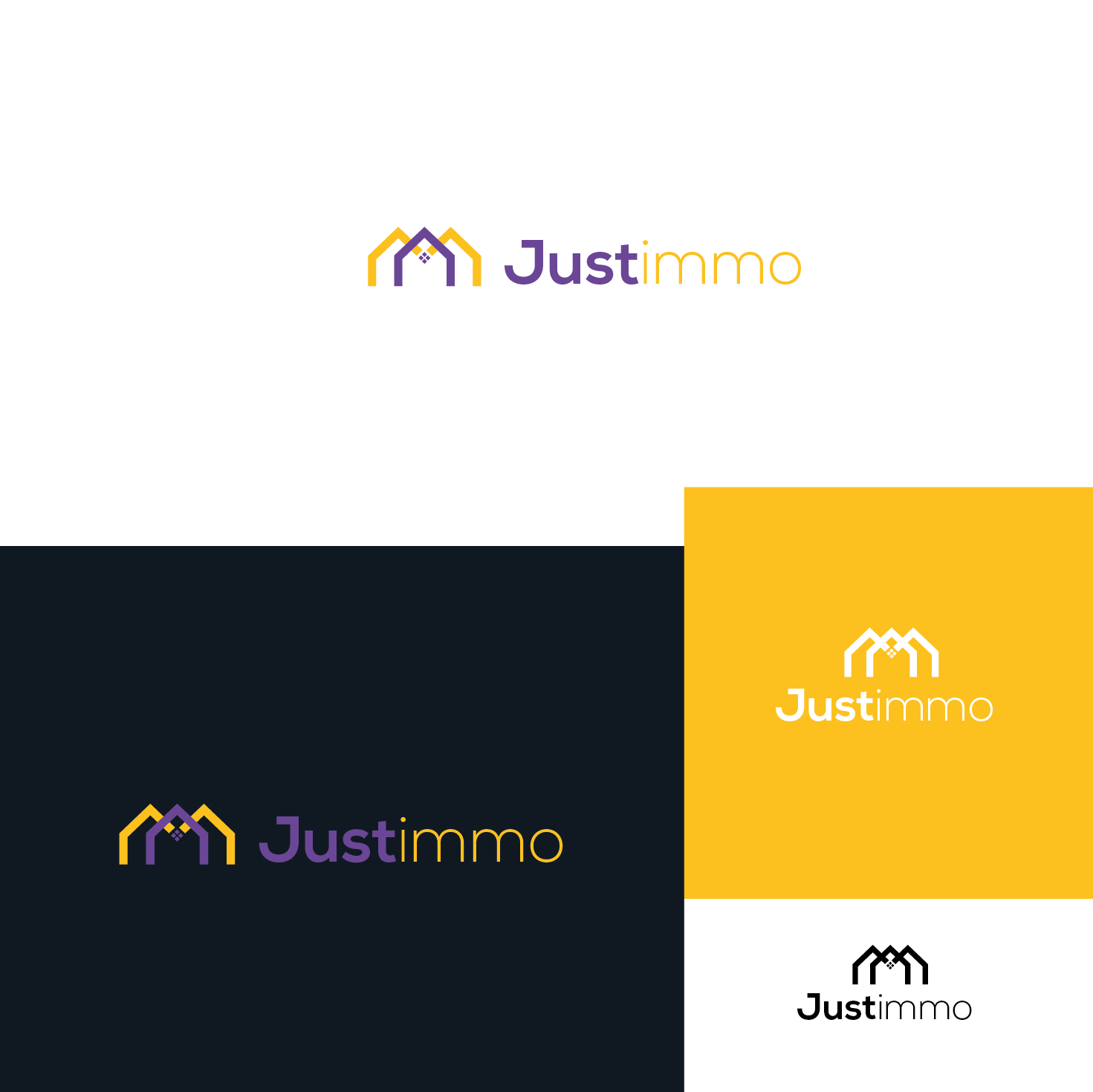 Diseño de Logo por Maxo-Biz para just immo sarl | Diseño #20070946