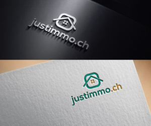 Logo Design by LKSUS for just immo sarl | Design: #20072428