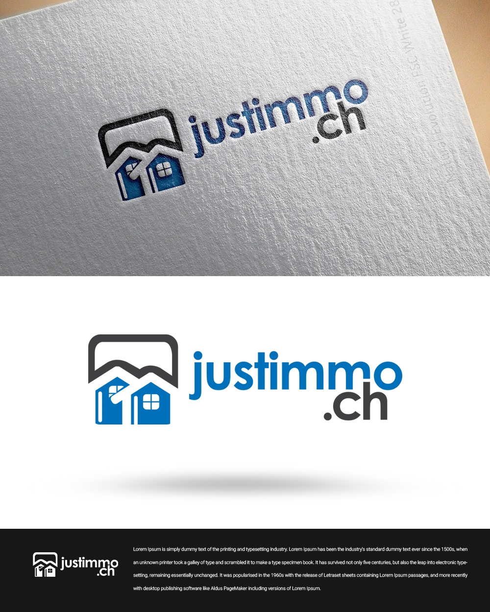 Diseño de Logo por zingodesigns258 para just immo sarl | Diseño #20083093