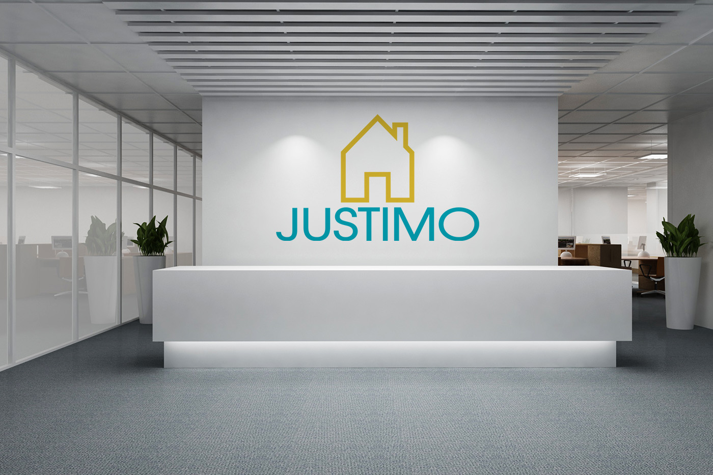 Diseño de Logo por kontur-vid para just immo sarl | Diseño #20098191