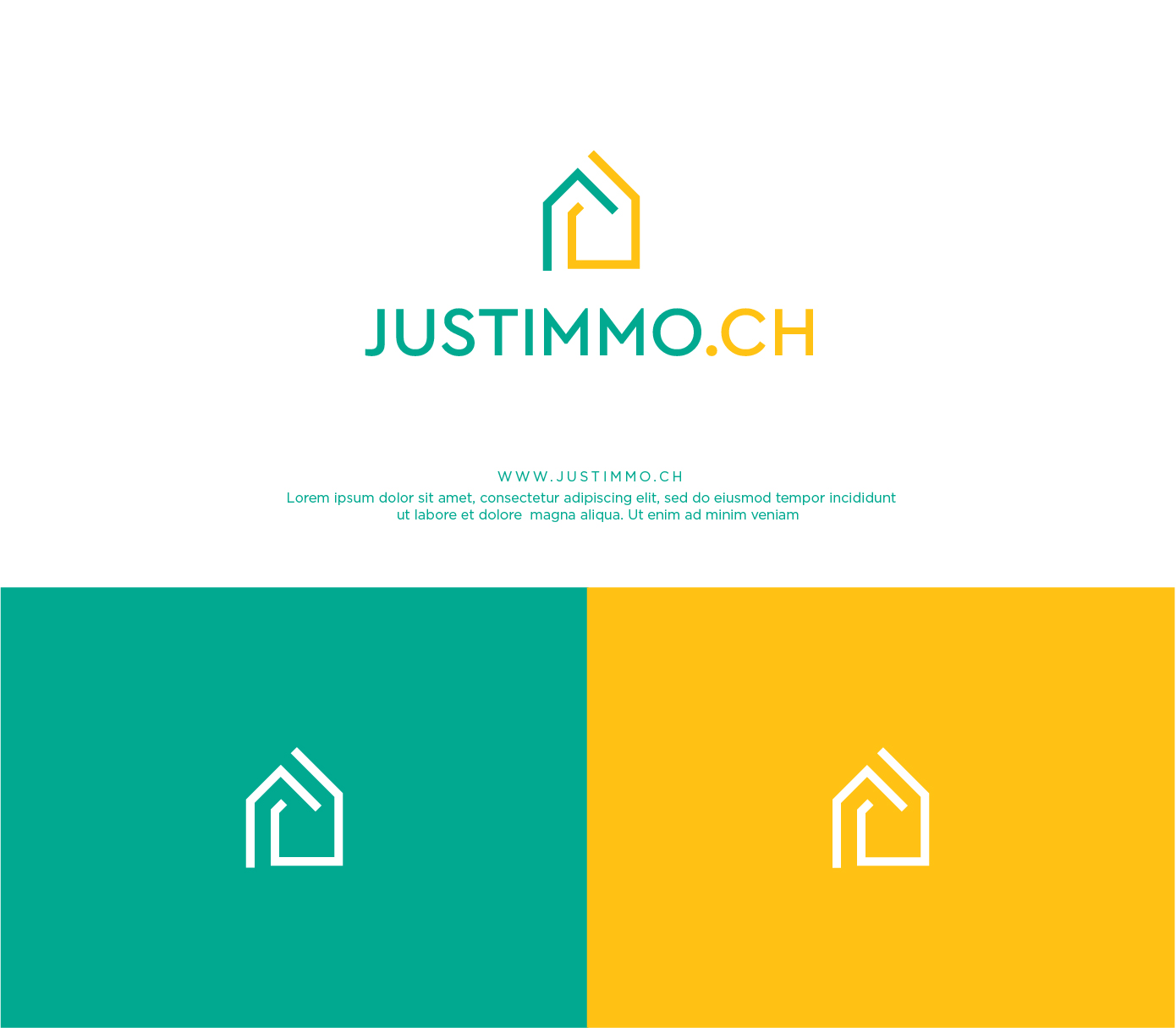 Logo Design by SimDesigns for just immo sarl | Design: #20103146