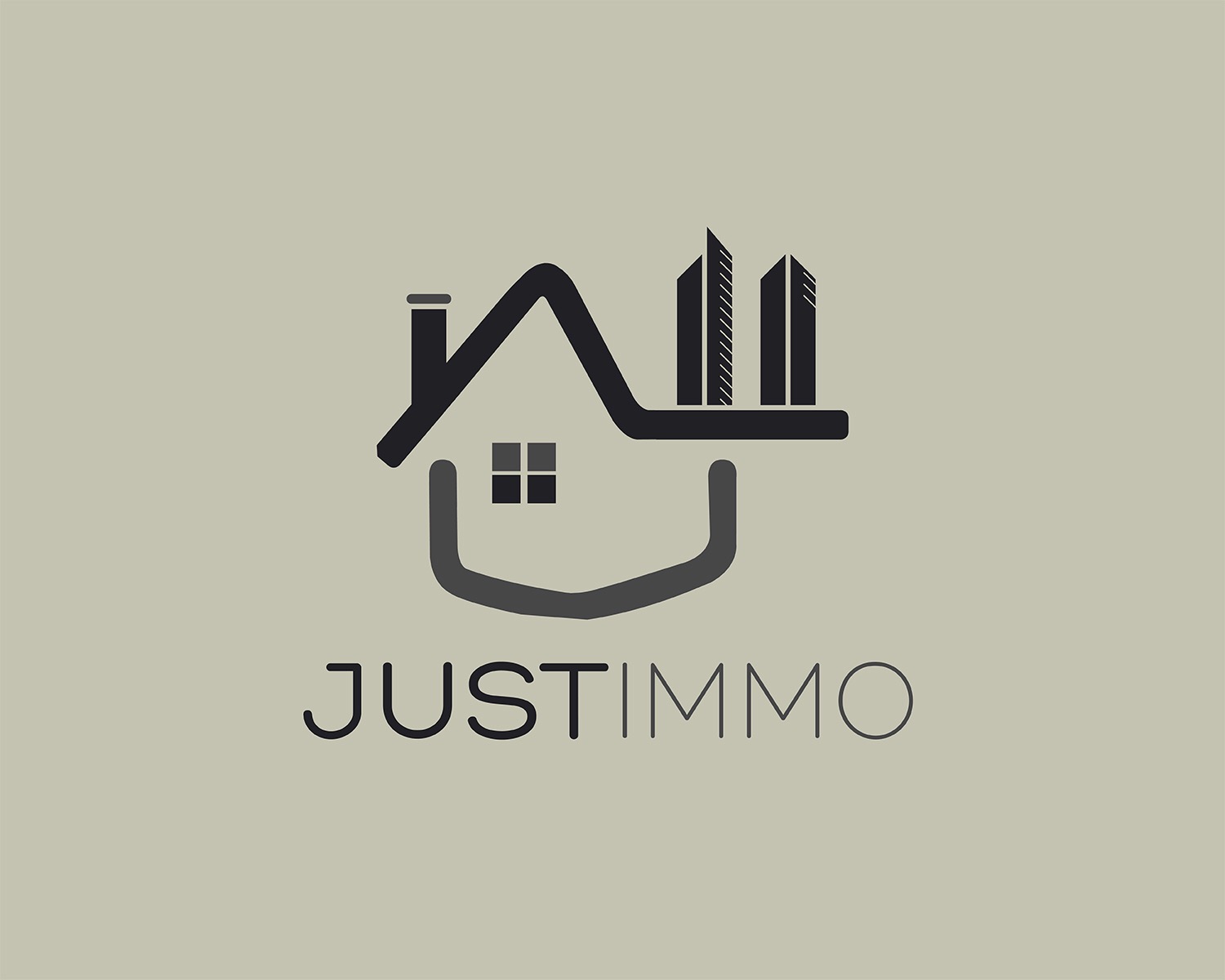 Diseño de Logo por Aashif para just immo sarl | Diseño #20085936