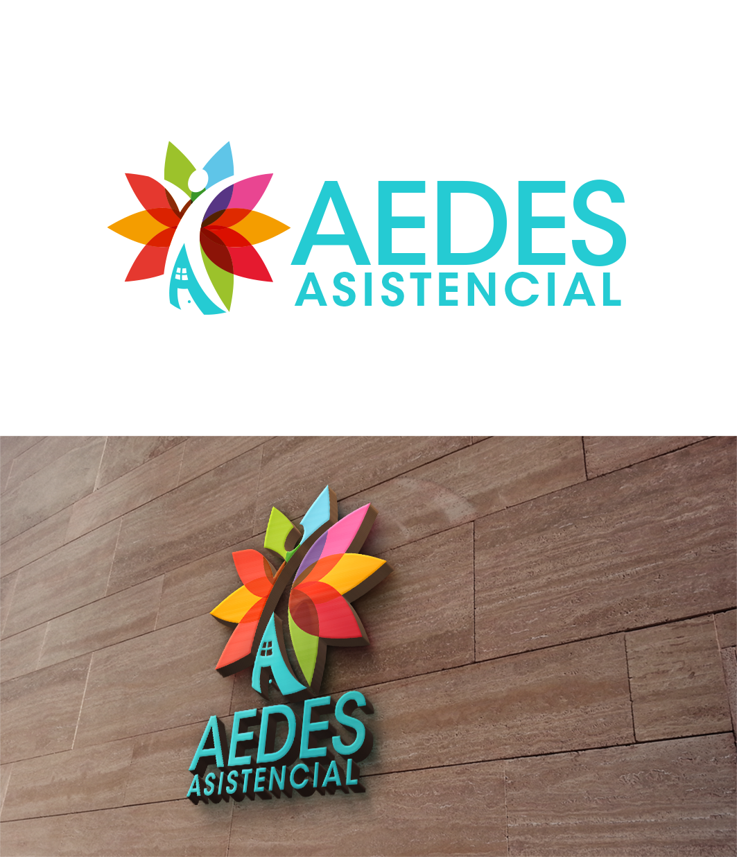 Logo Design by trufya for Aedes Asistencial | Design #20127997