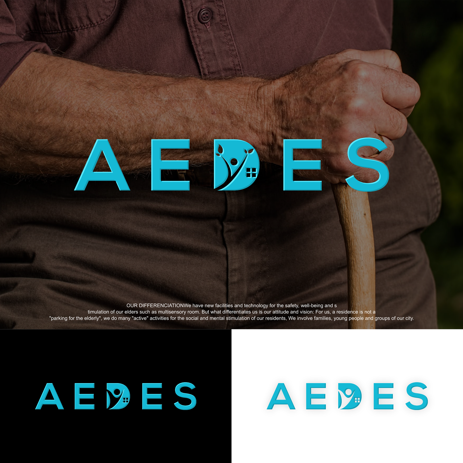 Logo Design by zatsukiki for Aedes Asistencial | Design #20114844
