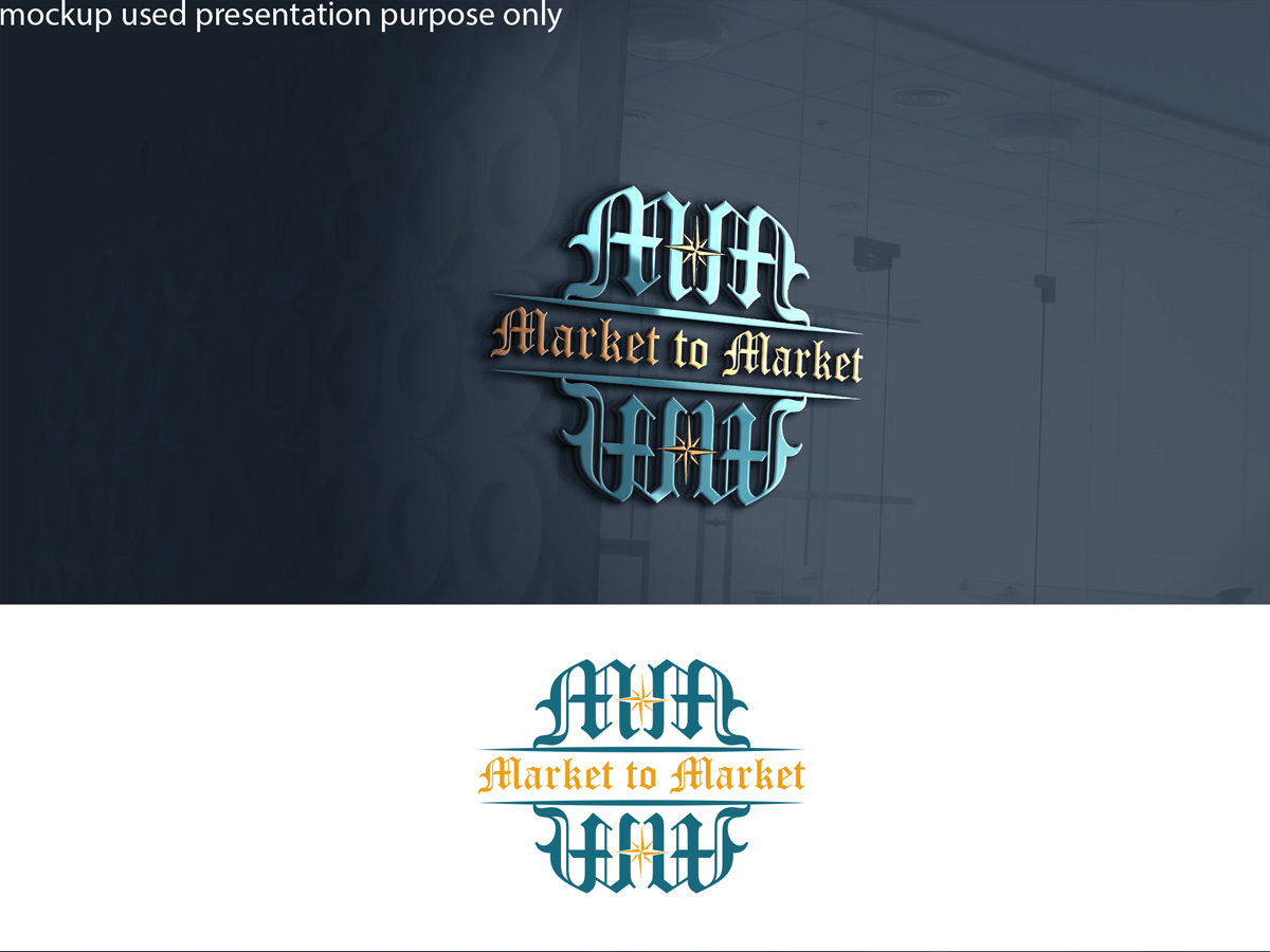 Logo Design by A S design @ for Market to Market | Design #20096669