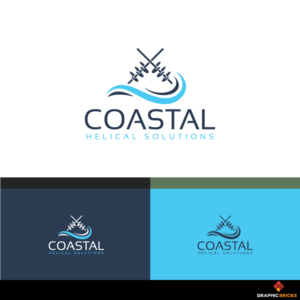 Coastal Helical Solutions | Logo Design by Graphic Bricks