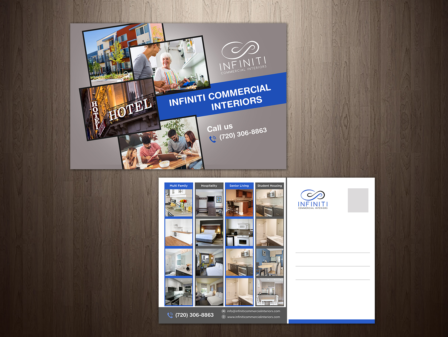 Postcard Design by debdesign for Infiniti Commercial Interiors | Design #20072812